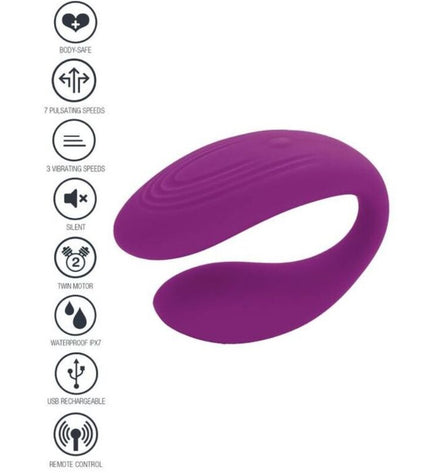 XOCOON - VIBRATEUR BOUND LOVE COUPLES VIOLET by XOCOON