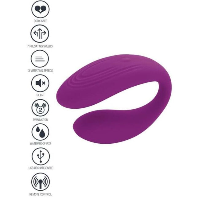 XOCOON - VIBRATEUR BOUND LOVE COUPLES VIOLET by XOCOON