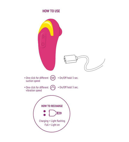 XOCOON - STIMULATEUR D''AMOUR INFINI FUCHSIA by XOCOON