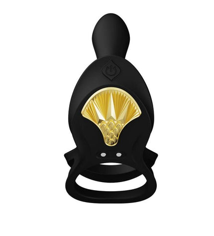 ZALO - BAGUE VIBRANTE COUPLES BAYEK NOIR by ZALO