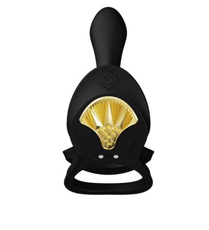 ZALO - BAGUE VIBRANTE COUPLES BAYEK NOIR by ZALO