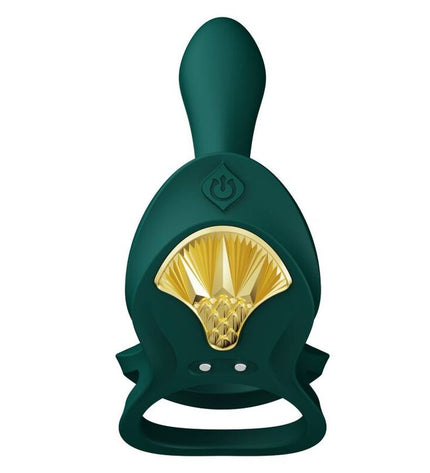 ZALO - BAGUE VIBRANTE COUPLES BAYEK VERTE by ZALO