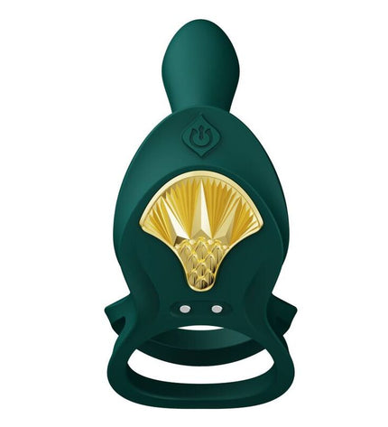 ZALO - BAGUE VIBRANTE COUPLES BAYEK VERTE by ZALO