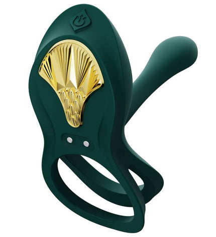 ZALO - BAGUE VIBRANTE COUPLES BAYEK VERTE by ZALO