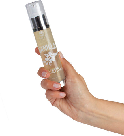 SECRETPLAY - LUBRIFIANT 2-1 EFFET CHALEUR VANILLE 50 ML - Concombre Boutique