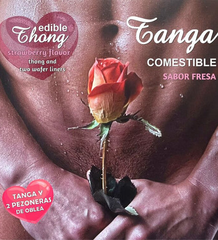 HOTFLOWERS - THONG HOMME+ 2 NIPPLE AZYME FRAISE /es/pt/en/fr/it/ by HOTFLOWERS