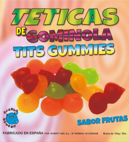 DIABLO GOLOSO - TÉTINES GOMMEUSES BRILLANTES ASSORTIES by DIABLO GOLOSO