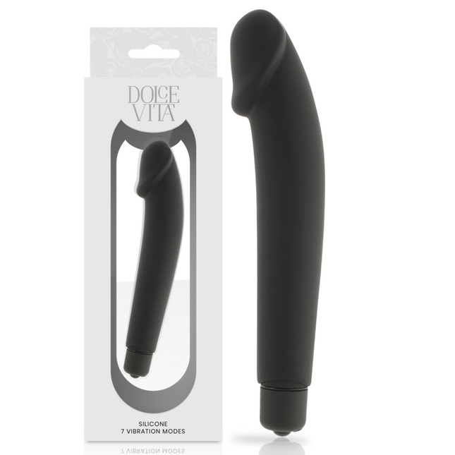 DOLCE VITA - REALISTIC BLACK SILICONE by DOLCE VITA
