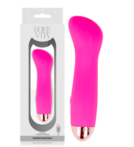 DOLCE VITA - VIBRATEUR RECHARGEABLE ONE ROSE 7 VITESSES by DOLCE VITA