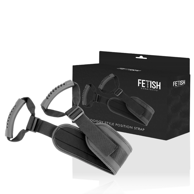 FETISH SUBMISSIVE - HARNAIS STYLE CHIEN AVEC DOUBLURE EN NOPRÈNE - Concombre Boutique