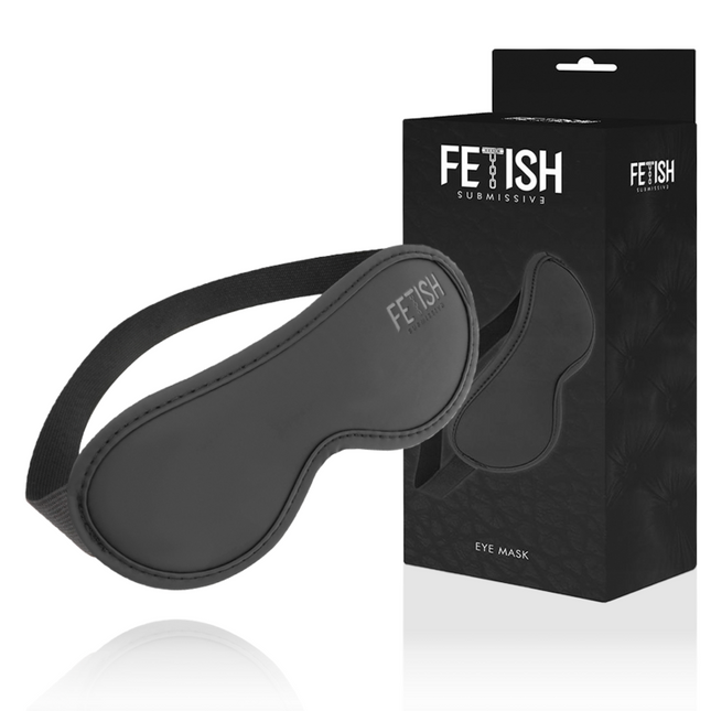 FETISH SUBMISSIVE - MASQUE EN CUIR VÉGAN II AVEC DOUBLURE EN NOPRÈNE - Concombre Boutique