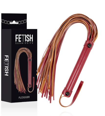 FETISH SUBMISSIVE DARK ROOM - FOUET EN CUIR VÉGÉTALIEN by FETISH SUBMISSIVE DARK ROOM