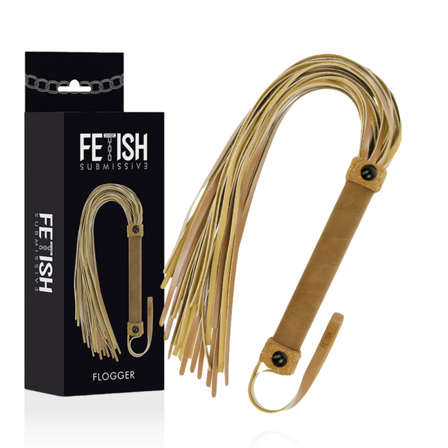 FETISH SUBMISSIVE ORIGIN - FOUET EN CUIR VEGAN by FETISH SUBMISSIVE ORIGIN