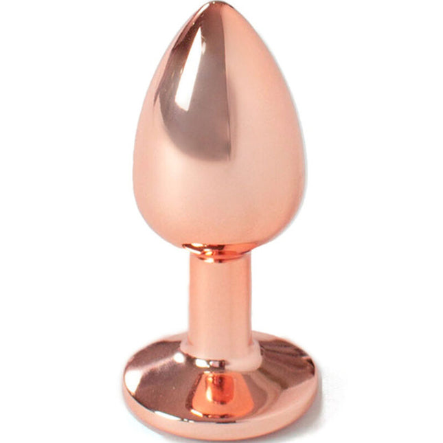 SECRETPLAY - PLUG ANAL EN MÉTAL OR ROSE PETITE TAILLE 7 CM by SECRETPLAY TOYS