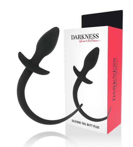 DARKNESS - PLUG ANAL 28 CM SILICONE NOIR by DARKNESS ANAL