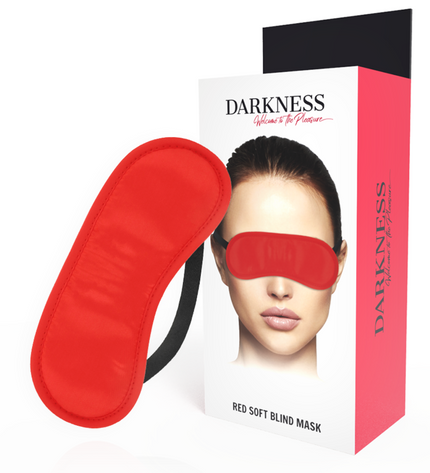 DARKNESS - MASQUE DROIT ROUGE by DARKNESS BONDAGE