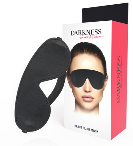 DARKNESS - MASQUE NOIR DE HAUTE QUALITÉ by DARKNESS BONDAGE