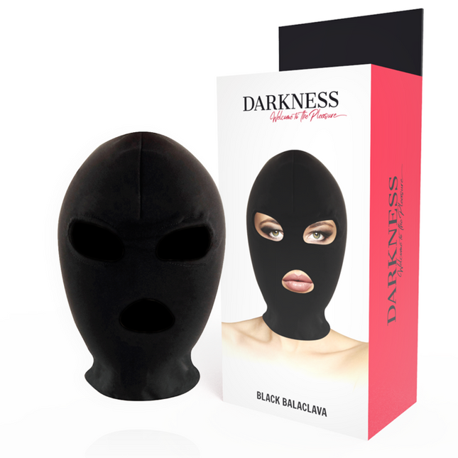 DARKNESS - MASQUE DE SOUMISSION BDSM BOUCHE ET YEUX NOIR by DARKNESS BONDAGE