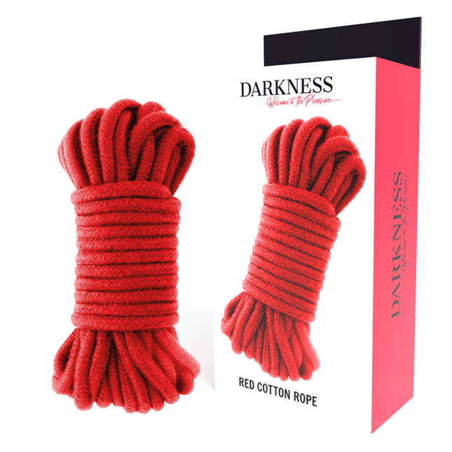 DARKNESS - CORDE JAPONAISE 5 M ROUGE by DARKNESS BONDAGE