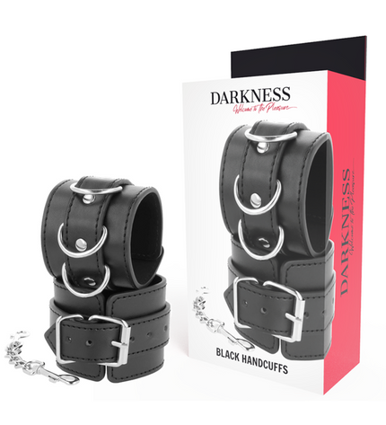 DARKNESS - MENOTTES NOIRES by DARKNESS BONDAGE