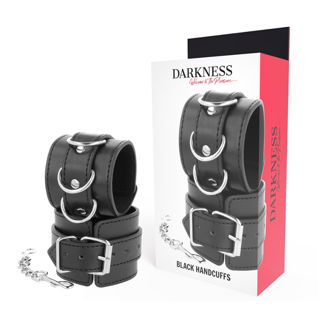 DARKNESS - MENOTTES NOIRES by DARKNESS BONDAGE