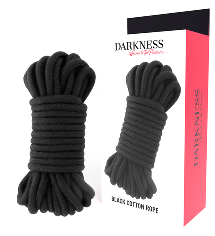 DARKNESS - CORDE JAPONAISE 10 M NOIRE by DARKNESS BONDAGE