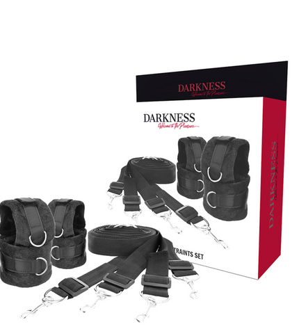 DARKNESS - ENSEMBLE DATTAQUES DE LIT by DARKNESS BONDAGE