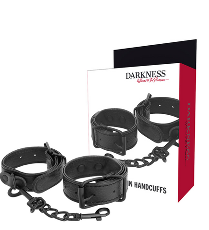 DARKNESS - MENOTTES TEXTURÉES LARGES ET MINCE by DARKNESS BONDAGE