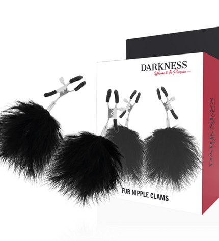 DARKNESS - PINCES À TÉTONS POM-POM 2 by DARKNESS SENSATIONS