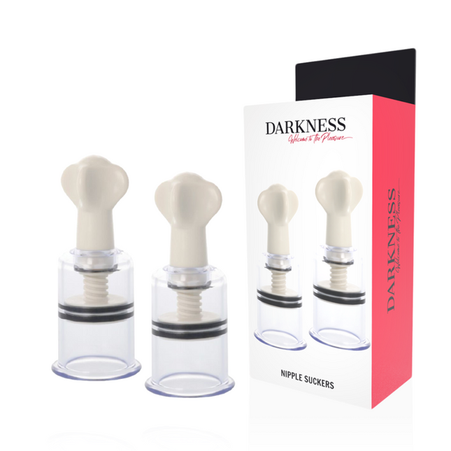DARKNESS - TÉTINE TRANSPARENTE 5 CM DE DIAMÈTRE by DARKNESS SENSATIONS