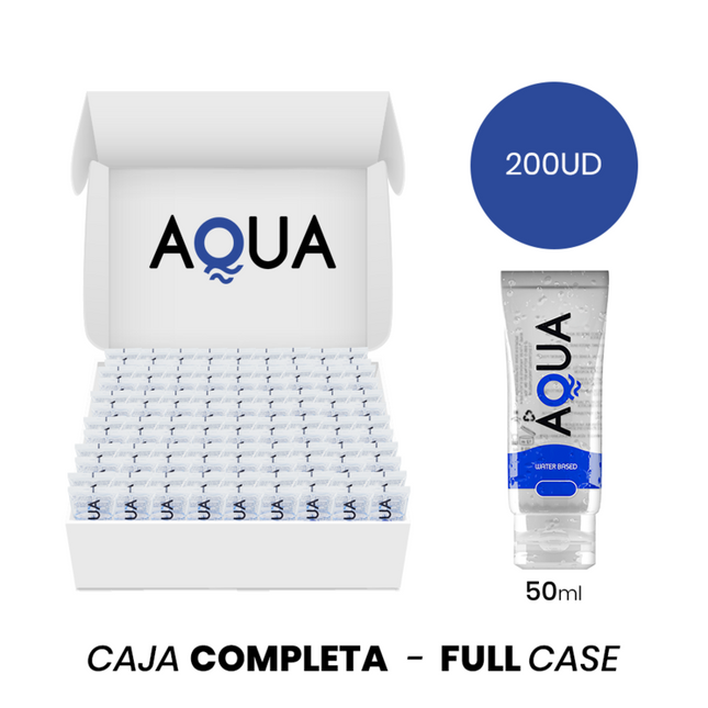 MOQ 200 - AQUA QUALITY LUBRIFIANT À BASE D''EAU 50 ML by AQUA QUALITY