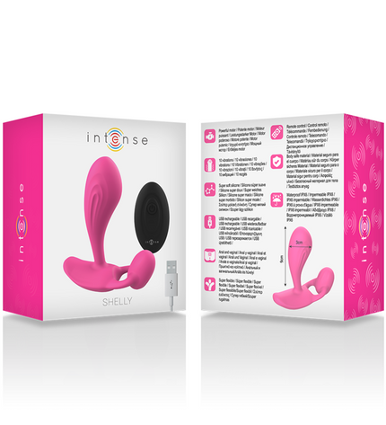 INTENSE - TÉLÉCOMMANDE ANAL SHELLY PLUG ROSE by INTENSE ANAL TOYS