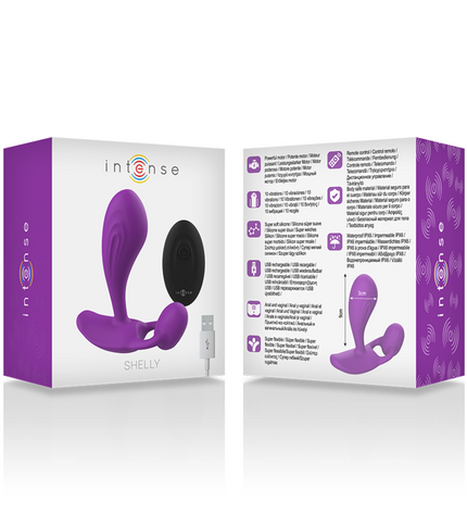 INTENSE - TÉLÉCOMMANDE ANAL SHELLY PLUG VIOLET by INTENSE ANAL TOYS