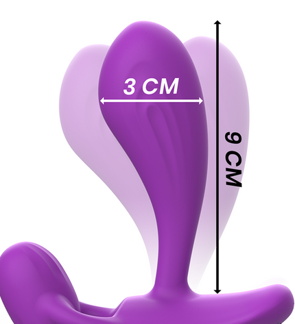 INTENSE - TÉLÉCOMMANDE ANAL SHELLY PLUG VIOLET by INTENSE ANAL TOYS