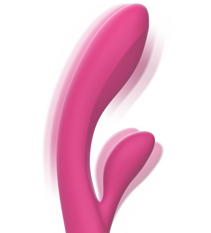 INTENSE - VIBRATEUR LUIGI RABBIT SILICONE LIQUIDE ROSE by INTENSE HIGH TECH
