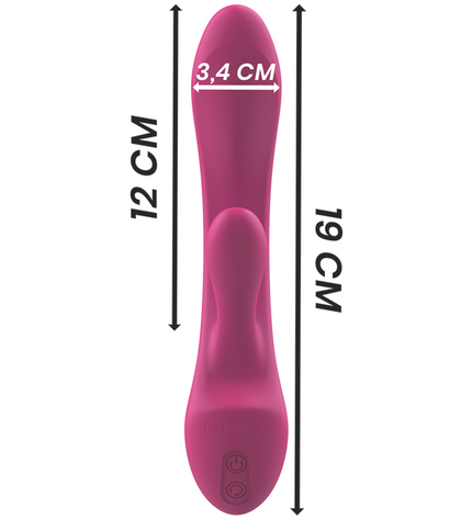 INTENSE - VIBRATEUR LUIGI RABBIT SILICONE LIQUIDE ROSE by INTENSE HIGH TECH