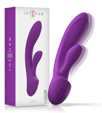 INTENSE - LUIGI RABBIT VIBRATEUR LIQUIDE SILICONE VIOLET by INTENSE HIGH TECH
