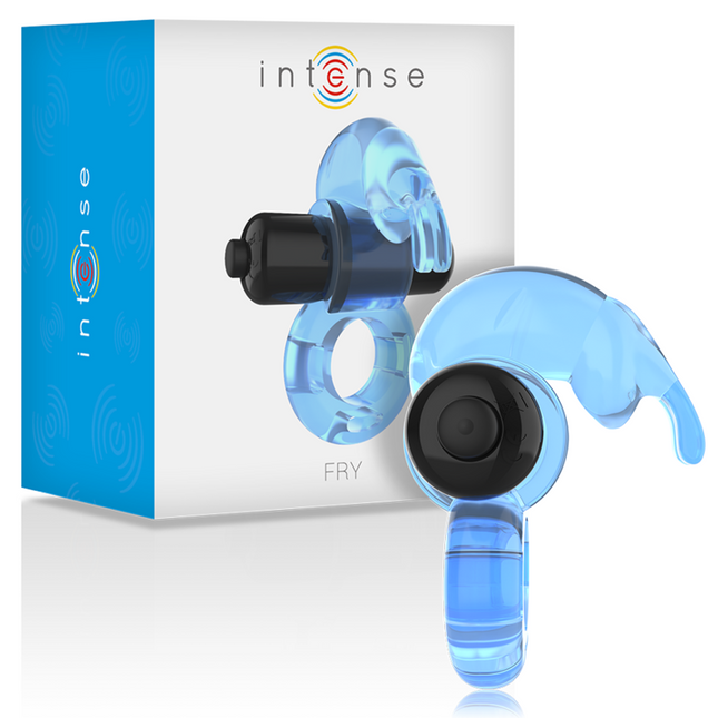 INTENSE - ANNEAU VIBRANT BLEU FRY by INTENSE FOR HIM