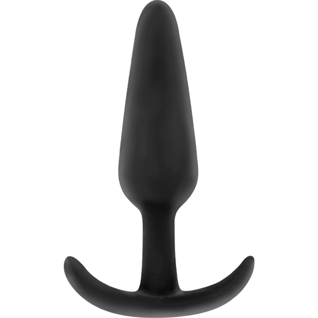 BLACK&SILVER - BOUCHON ANAL EN SILICONE HANSEL AVEC PETITE POIGNÉE by BLACK&SILVER