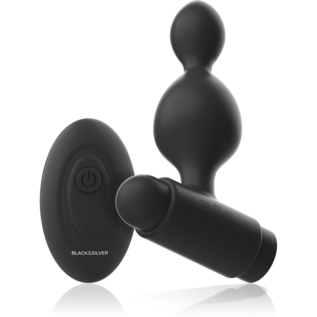 BLACK&SILVER - TUCKER PETITE TÉLÉCOMMANDE POUR PLUG ANAL EN SILICONE by BLACK&SILVER