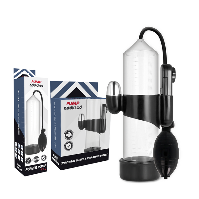 PUMP ADDICTED - VIBRATEUR TRANSPARENT RX3 by PUMP ADDICTED
