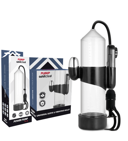 PUMP ADDICTED - VIBRATEUR TRANSPARENT RX5 by PUMP ADDICTED
