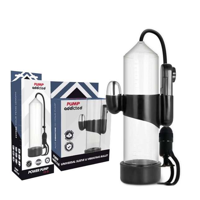 PUMP ADDICTED - VIBRATEUR TRANSPARENT RX5 by PUMP ADDICTED