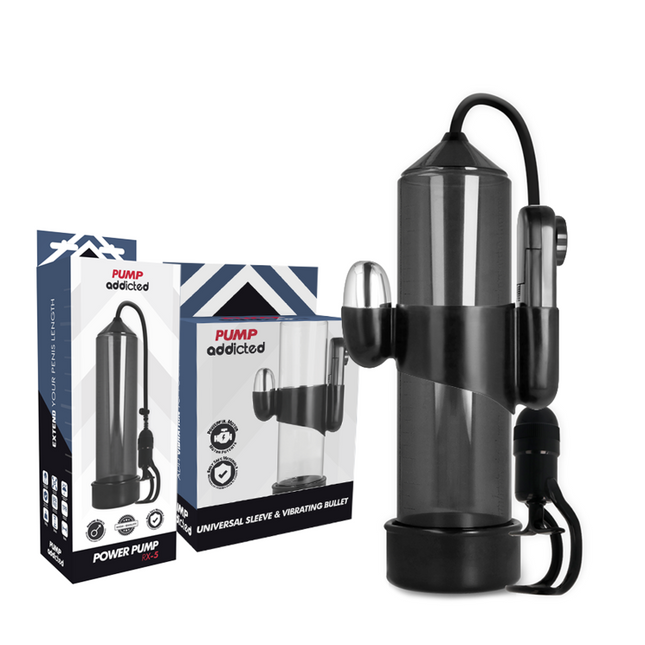 PUMP ADDICTED - VIBRATEUR RX5 NOIR by PUMP ADDICTED