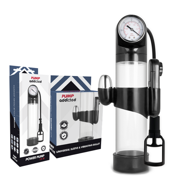 PUMP ADDICTED - VIBRATEUR TRANSPARENT RX9 by PUMP ADDICTED