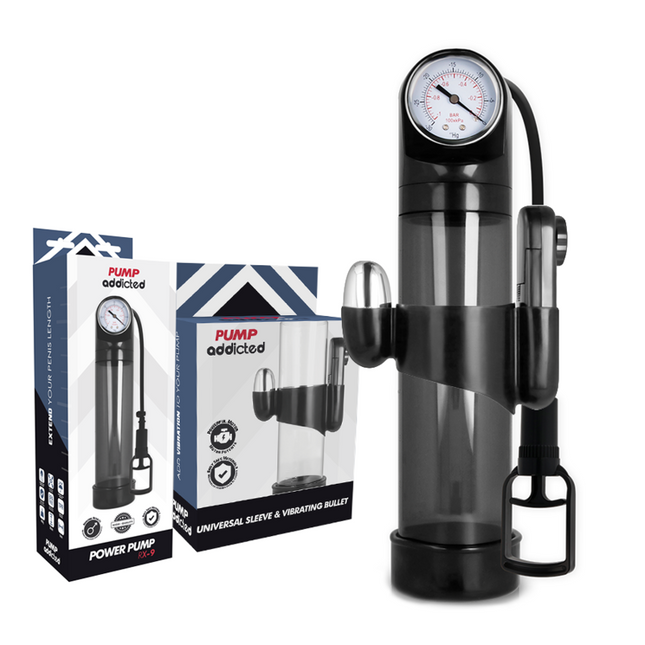 PUMP ADDICTED - VIBRATEUR RX9 NOIR by PUMP ADDICTED
