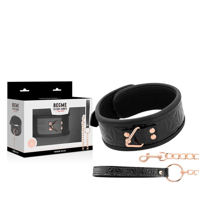 BEGME - BLACK EDITION PREMIUM COLLIER EN CUIR VEGAN by BEGME BLACK EDITION