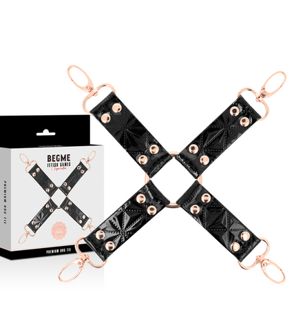BEGME - BLACK EDITION CRAVATE EN CUIR VEGAN by BEGME BLACK EDITION