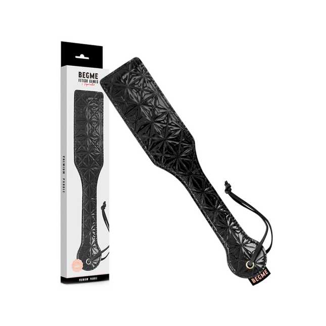 BEGME - PADDLE EN CUIR VÉGÉTALIEN ÉDITION NOIRE by BEGME BLACK EDITION