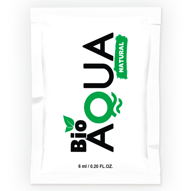 BIOAQUA - LUBRIFIANT A BASE D''EAU INGREDIENTS NATURELS 6 ML by BIOAQUA